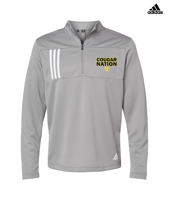 Cibola HS Football Nation - Mens Adidas Quarter Zip