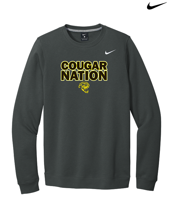 Cibola HS Football Nation - Mens Nike Crewneck