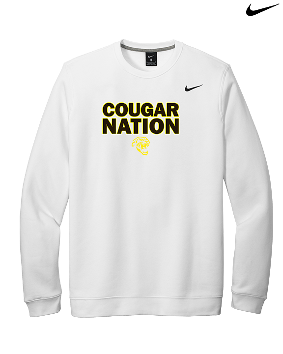 Cibola HS Football Nation - Mens Nike Crewneck