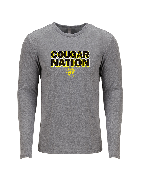 Cibola HS Football Nation - Tri-Blend Long Sleeve