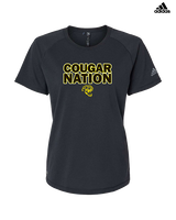 Cibola HS Football Nation - Womens Adidas Performance Shirt