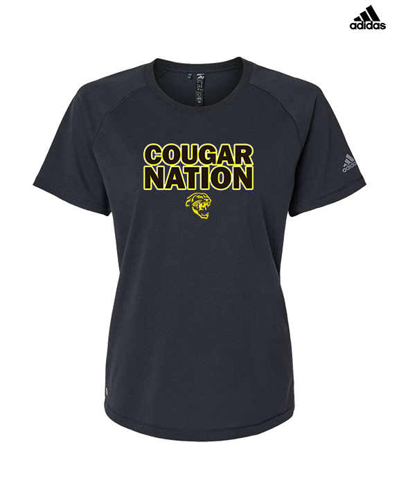 Cibola HS Football Nation - Womens Adidas Performance Shirt