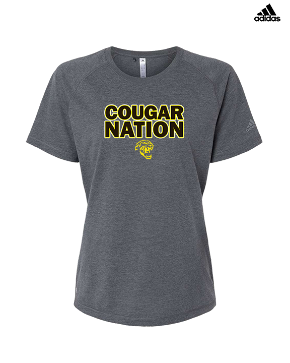 Cibola HS Football Nation - Womens Adidas Performance Shirt