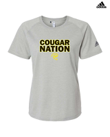 Cibola HS Football Nation - Womens Adidas Performance Shirt