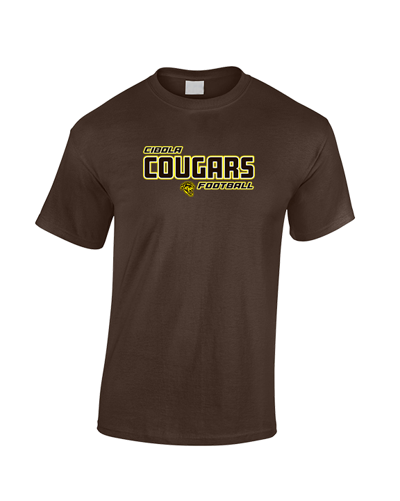 Cibola HS Football Bold - Cotton T-Shirt