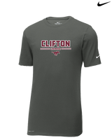 Clifton HS Lacrosse Keen - Mens Nike Cotton Poly Tee