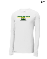 Crystal Lake South HS Football Keen - Mens Nike Longsleeve