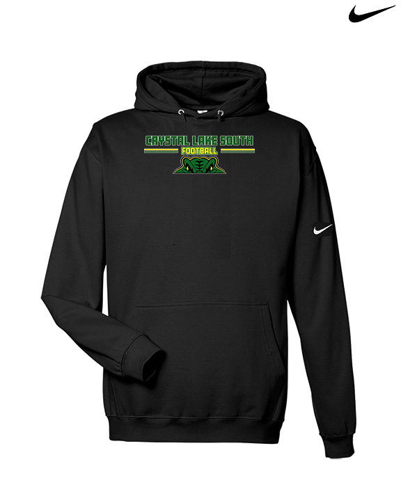 Crystal Lake South HS Football Keen - Nike Club Fleece Hoodie