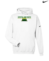 Crystal Lake South HS Football Keen - Nike Club Fleece Hoodie