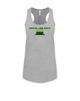 Crystal Lake South HS Football Keen - Womens Tank Top