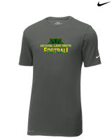 Crystal Lake South HS Football Splatter - Mens Nike Cotton Poly Tee