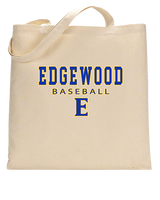 Edgewood HS Baseball Block - Tote