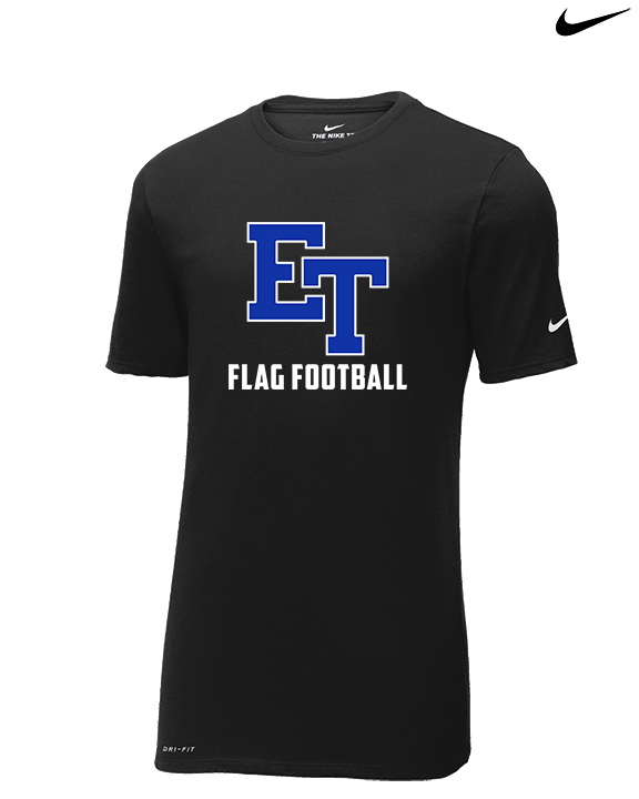 El Toro HS Girls Flag Football C1 - Mens Nike Cotton Poly Tee