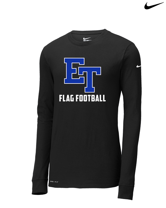 El Toro HS Girls Flag Football C1 - Mens Nike Longsleeve