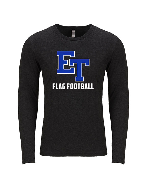 El Toro HS Girls Flag Football C1 - Tri-Blend Long Sleeve