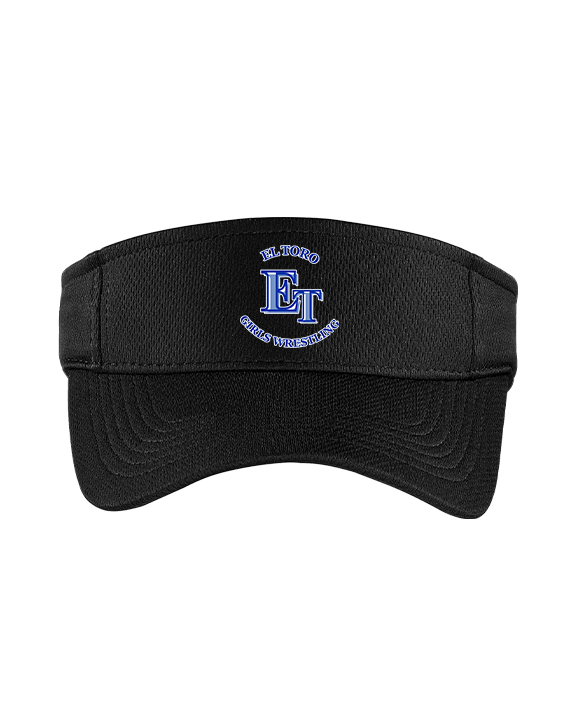 El Toro HS Girls Wrestling Logo 01 - Sport-Tek Mesh Visor