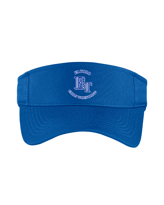 El Toro HS Girls Wrestling Logo 01 - Sport-Tek Mesh Visor