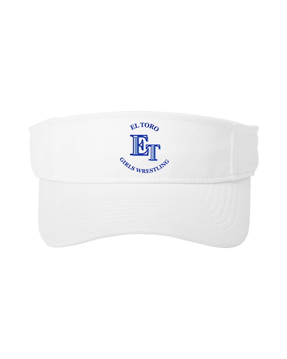 El Toro HS Girls Wrestling Logo 01 - Sport-Tek Mesh Visor