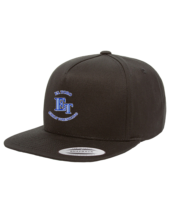 El Toro HS Girls Wrestling Logo 01 - Twill Snapback Cap