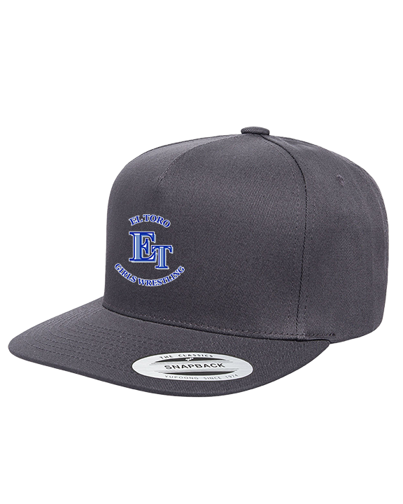 El Toro HS Girls Wrestling Logo 01 - Twill Snapback Cap