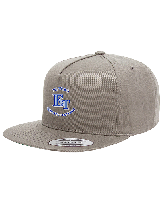 El Toro HS Girls Wrestling Logo 01 - Twill Snapback Cap