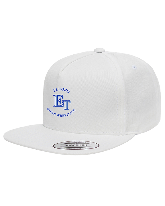 El Toro HS Girls Wrestling Logo 01 - Twill Snapback Cap