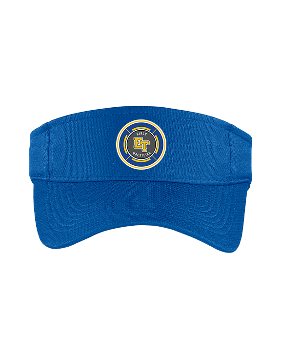 El Toro HS Girls Wrestling Logo 02 V2 - Sport-Tek Mesh Visor