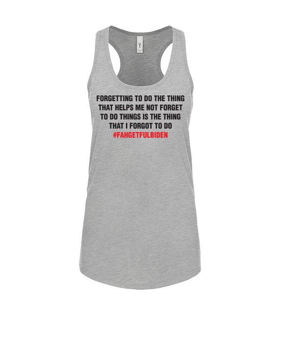 FahGetfulBiden-03 - Womens Tank Top