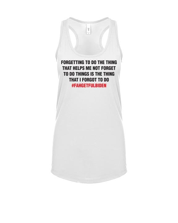 FahGetfulBiden-03 - Womens Tank Top