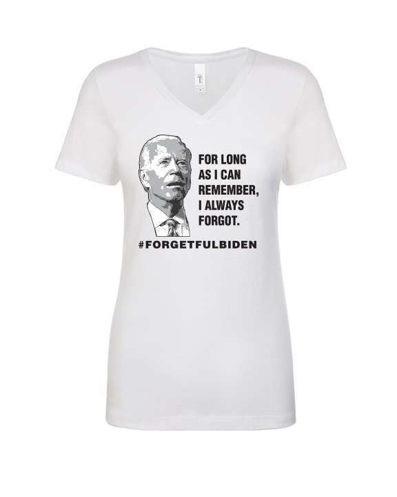 ForgetFulBiden-01 - Womens Vneck