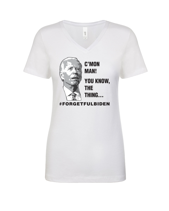 ForgetFulBiden-02 - Womens Vneck