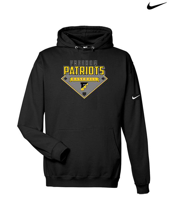 Freedom HS Baseball Custom 6 - Nike Club Fleece Hoodie