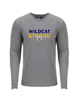 Gallego Intermediate MS Band Strong - Tri-Blend Long Sleeve