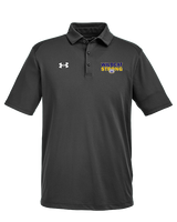 Gallego Intermediate MS Band Strong - Under Armour Mens Tech Polo