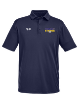 Gallego Intermediate MS Band Strong - Under Armour Mens Tech Polo