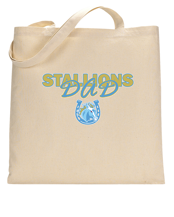 Gilbert Stallions Football Dad - Tote