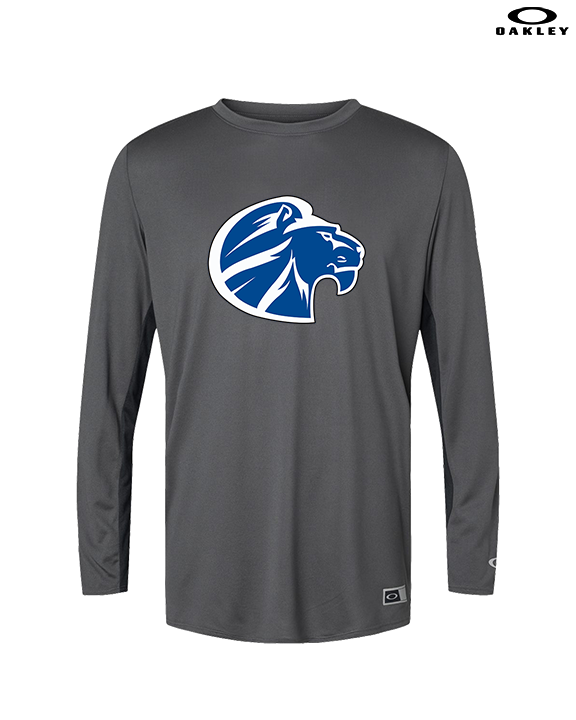 Goddard HS Football Logo Lion Head - Mens Oakley Longsleeve