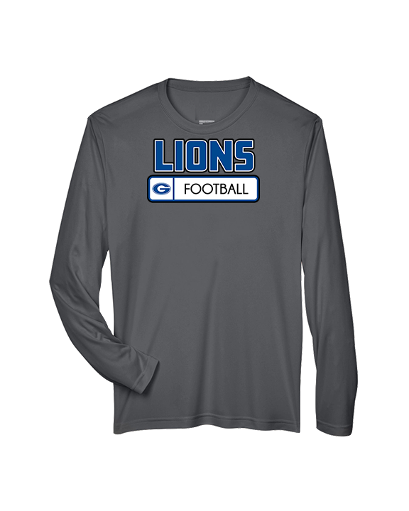 Goddard HS Football Pennant - Performance Longsleeve