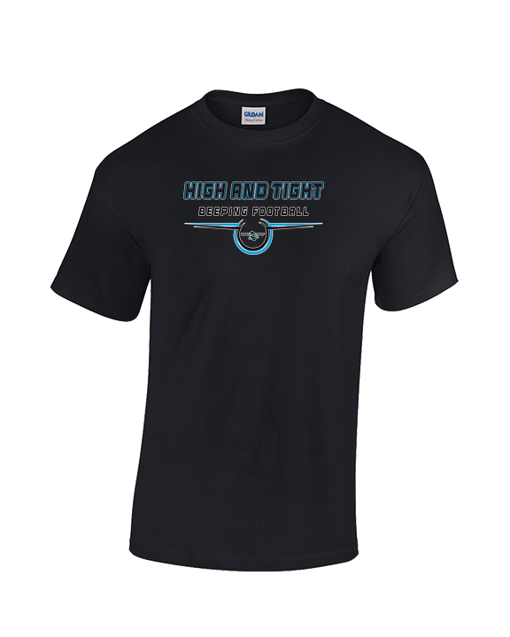 HIGHandTIGHT Football Design - Cotton T-Shirt