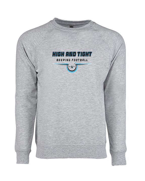 HIGHandTIGHT Football Design - Crewneck Sweatshirt