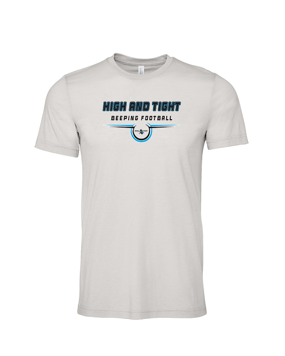HIGHandTIGHT Football Design - Tri-Blend Shirt