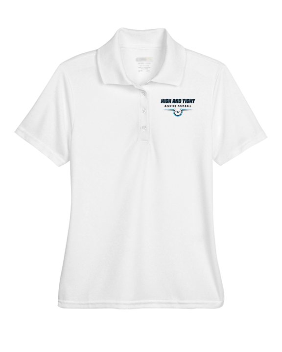 HIGHandTIGHT Football Design - Womens Polo
