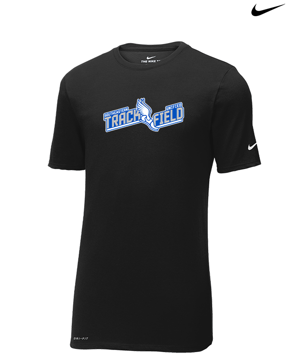 Hamilton Southeastern HS Track & Field Custom - Mens Nike Cotton Poly Tee