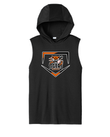 Herrin Jr HS Baseball Plate - Sport-Tek Competitor Sleeveless Hoodie