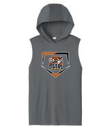 Herrin Jr HS Baseball Plate - Sport-Tek Competitor Sleeveless Hoodie