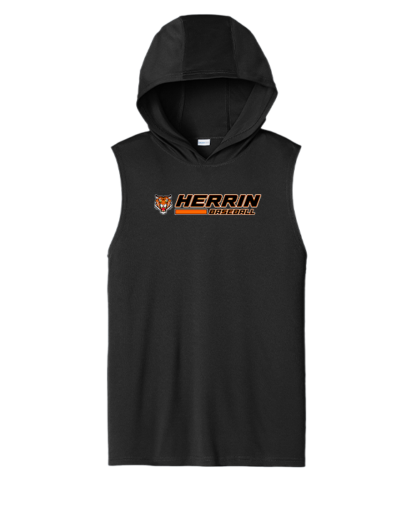 Herrin Jr HS Baseball Switch - Sport-Tek Competitor Sleeveless Hoodie