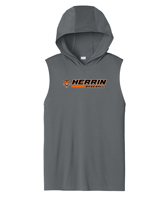 Herrin Jr HS Baseball Switch - Sport-Tek Competitor Sleeveless Hoodie