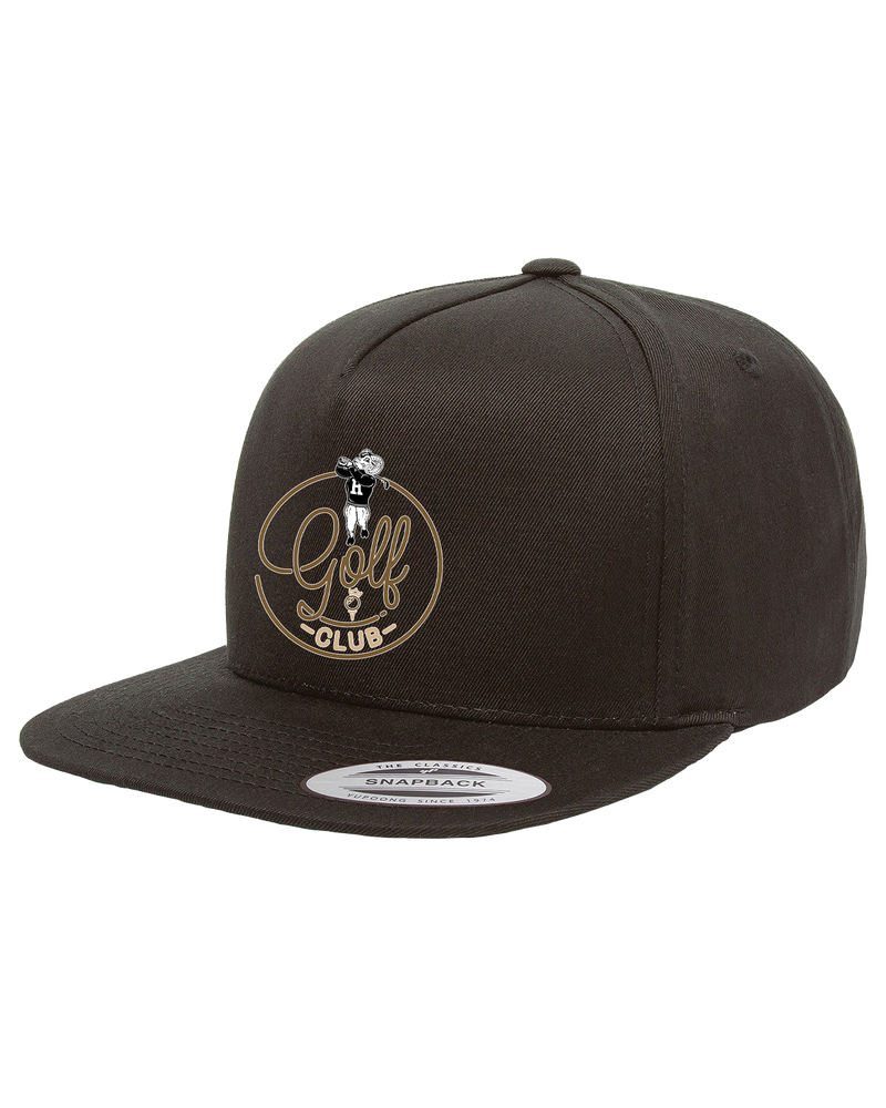 Holt HS Golf Circle - Adult 5-Panel Cotton Twill Snapback Cap