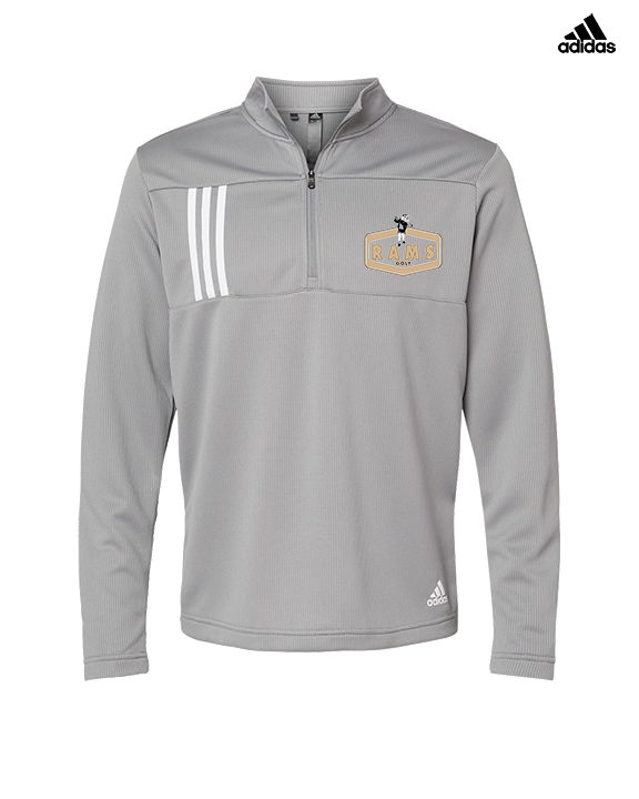 Holt HS Golf Board - Mens Adidas Quarter Zip