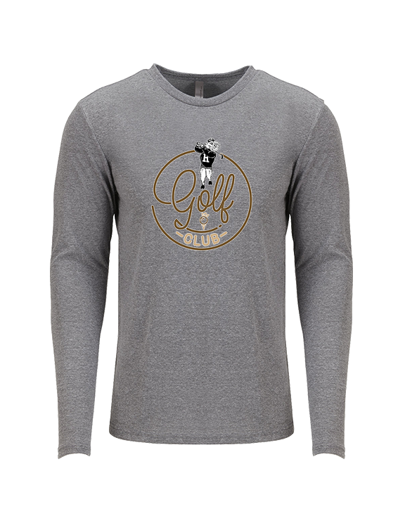 Holt HS Golf Circle - Tri-Blend Long Sleeve